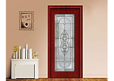 Art Building Decorative Patterned Glass Panels / Decorative Panels For Doors