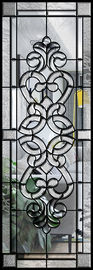 Penghematan Energi Jendela Kaca Art Dekoratif Panel, Bordir Inlay Glass Sheets