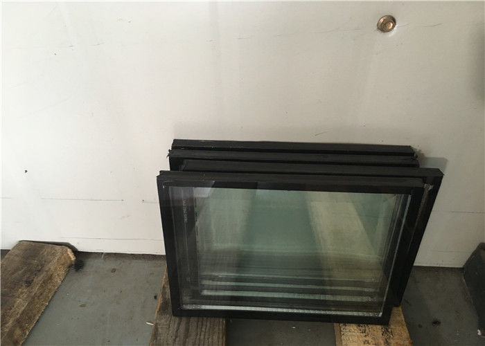 Extra Clear Bronze Dark Bronze Low E Panel kaca terisolasi yang diisi dengan udara 100V 100H ACID GRAY